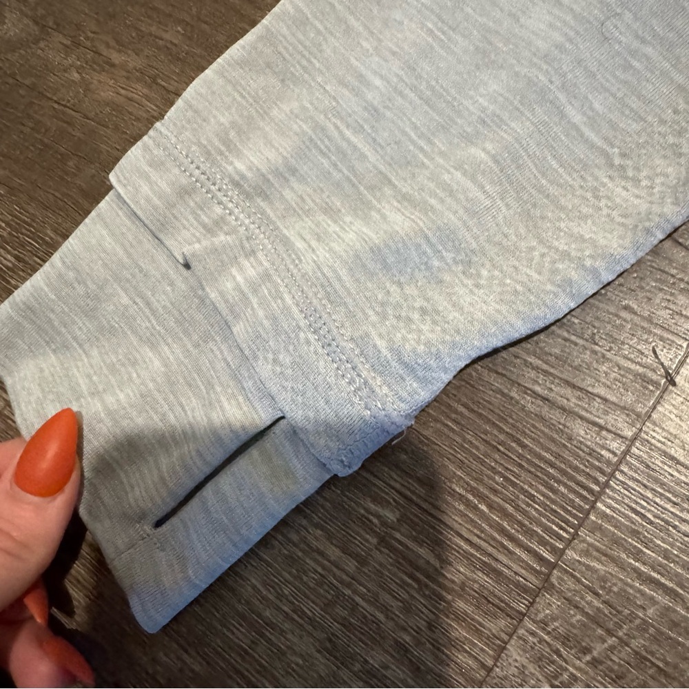 Fabletics Light Grey The Training Day Quarter Zip - image 6